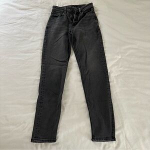 American Eagle Outfitters Dark Gray Mom Jeans